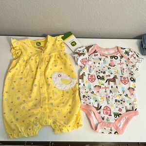 NWT John Deere girl outfits